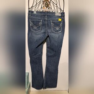 Hydraulic Women's Boot Cut Jeans - Dark Blue